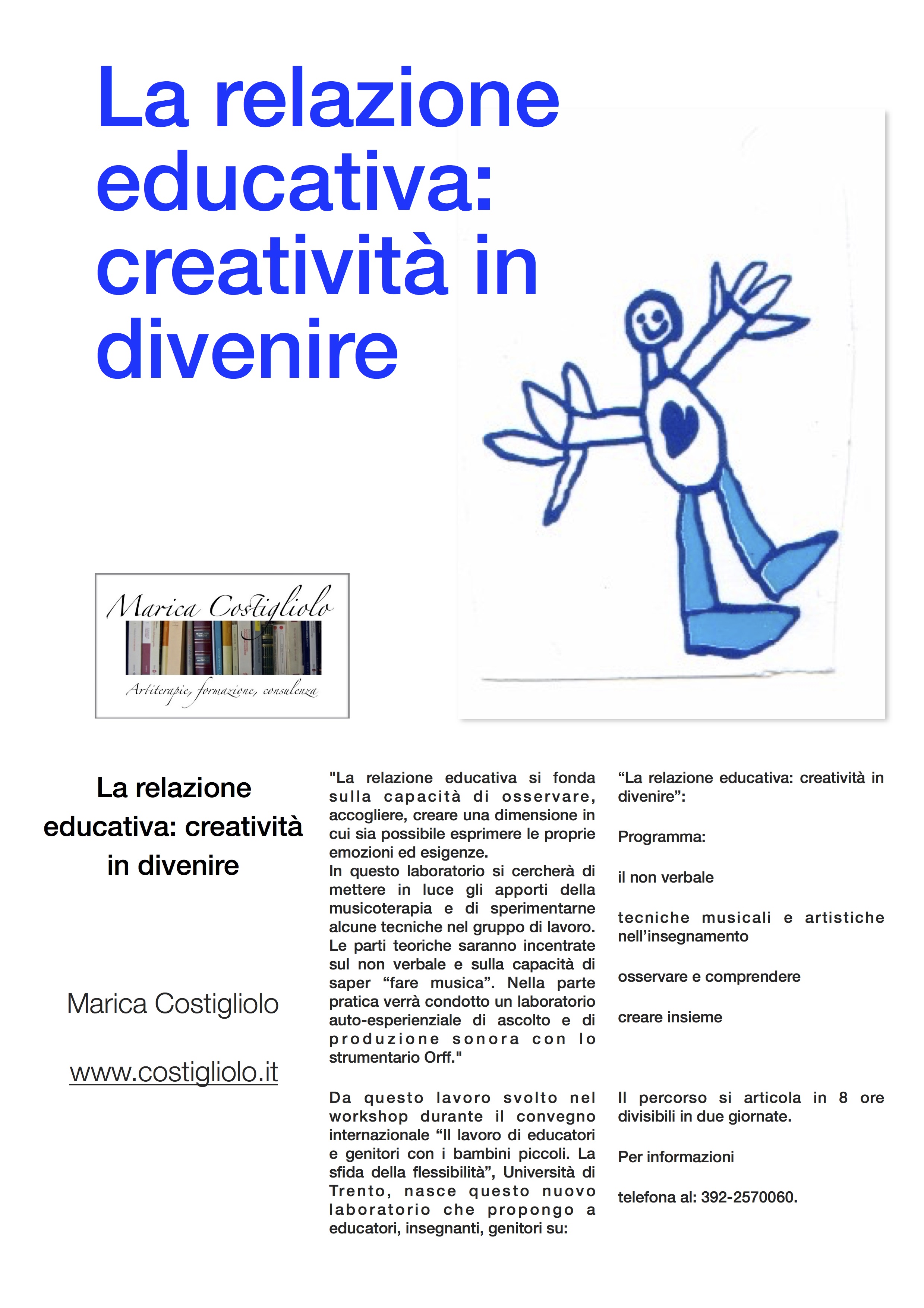 La relazione educativa: creatività in divenire