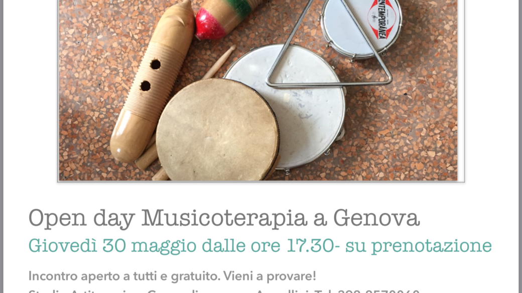 Open day Musicoterapia