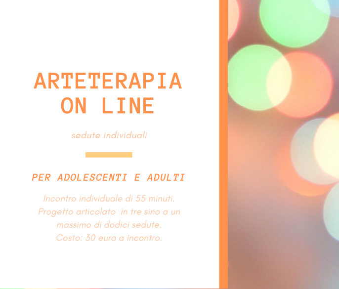 Novità! Arteterapia on line