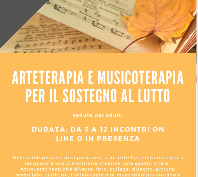 Musicoterapia e sostegno al lutto