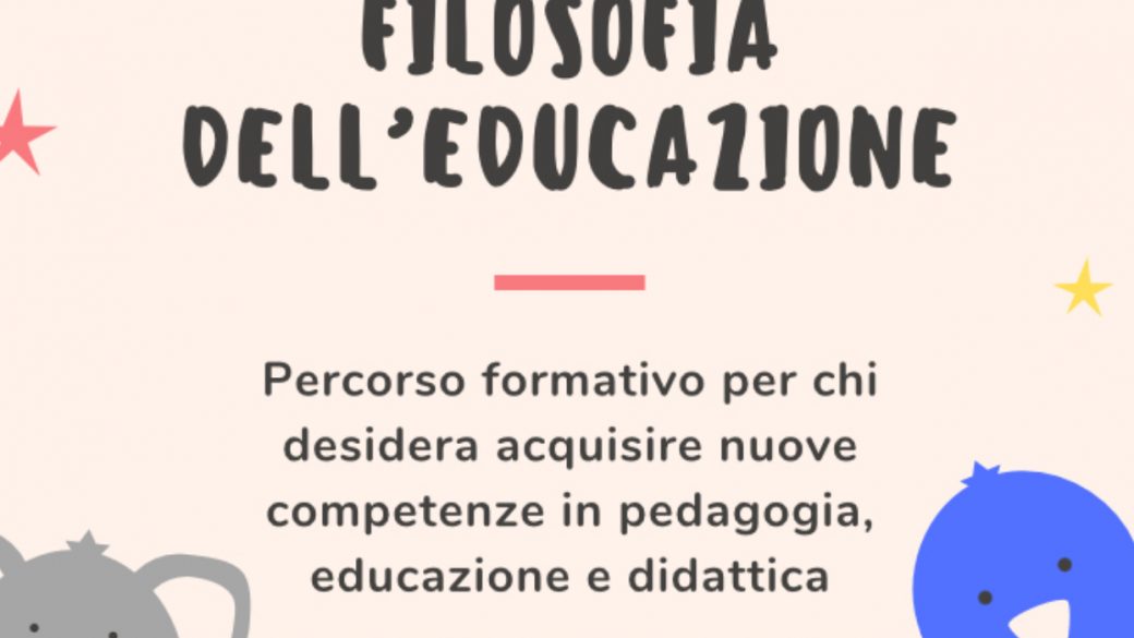 Filosofia dell’educazione