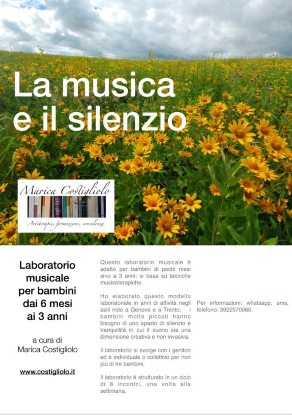 La musica per i bimbi 0/3 anni