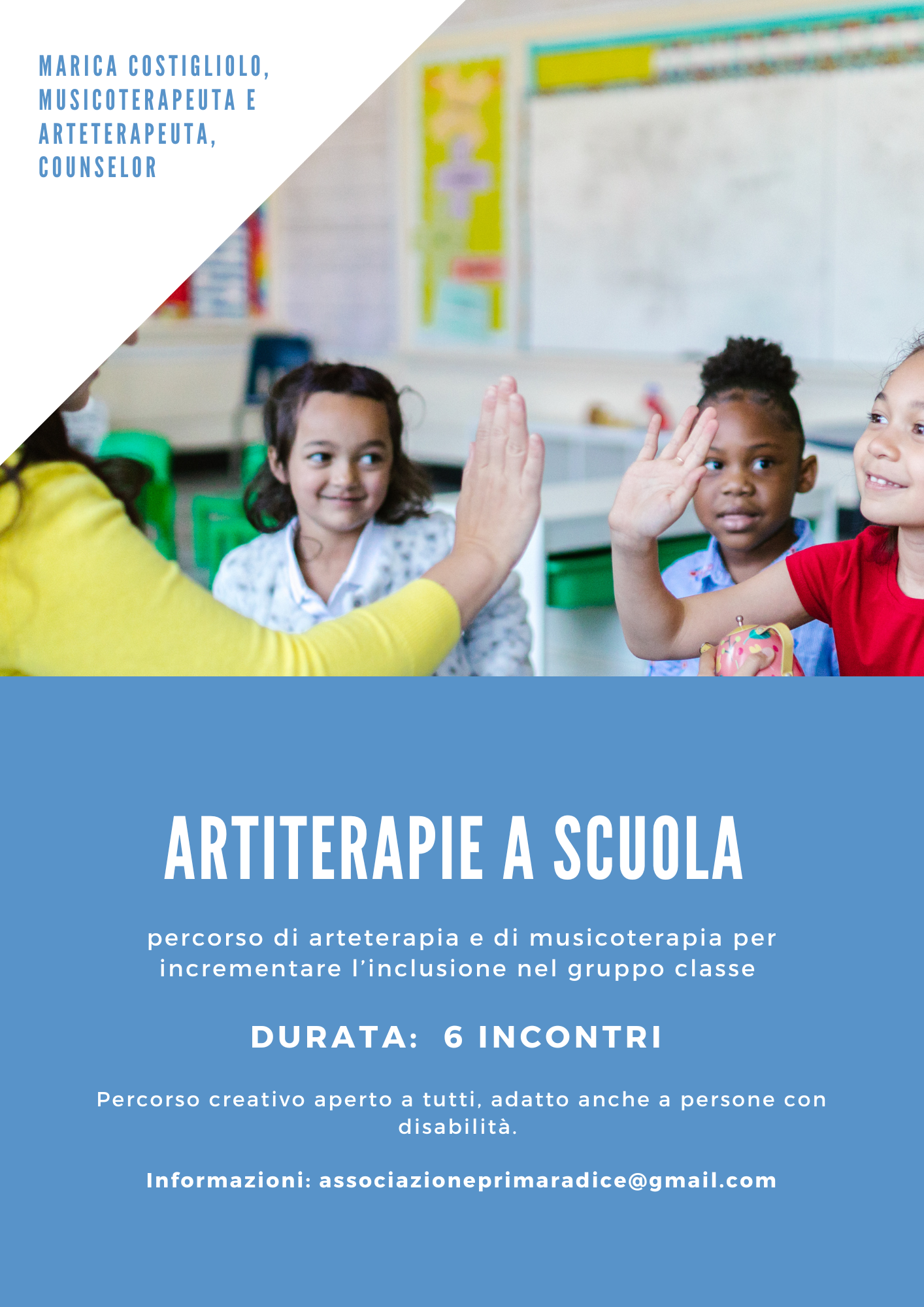 Artiterapie a scuola